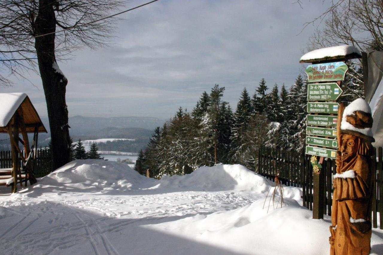 Hotel Wachbergbaude Saupsdorf Exterior foto