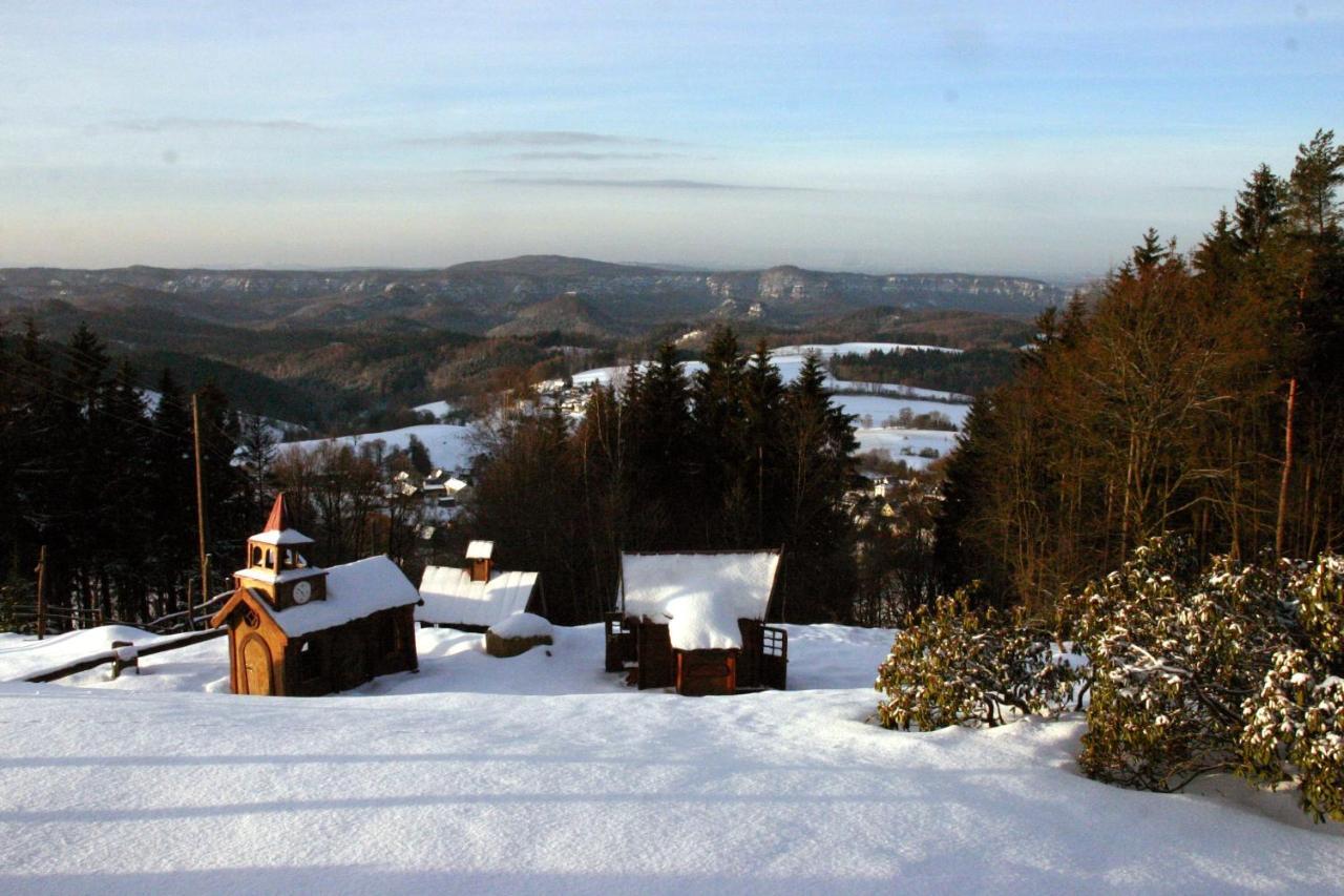 Hotel Wachbergbaude Saupsdorf Exterior foto